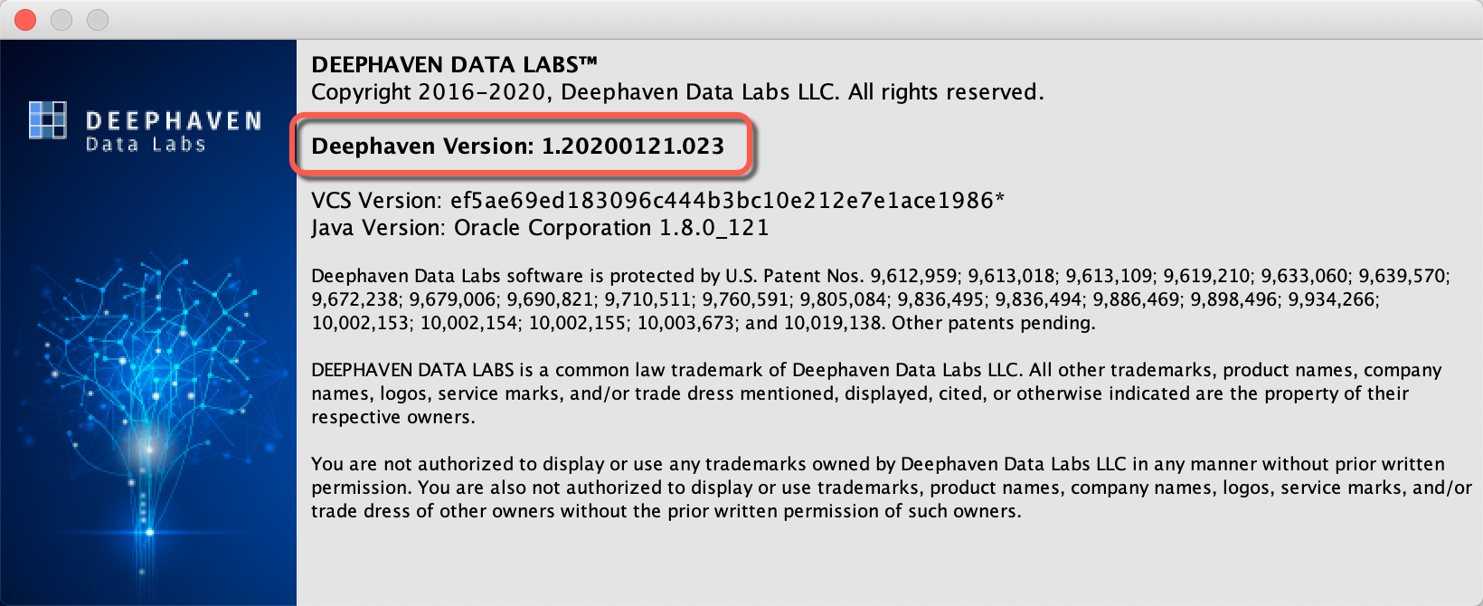About Deephaven Screen Shot